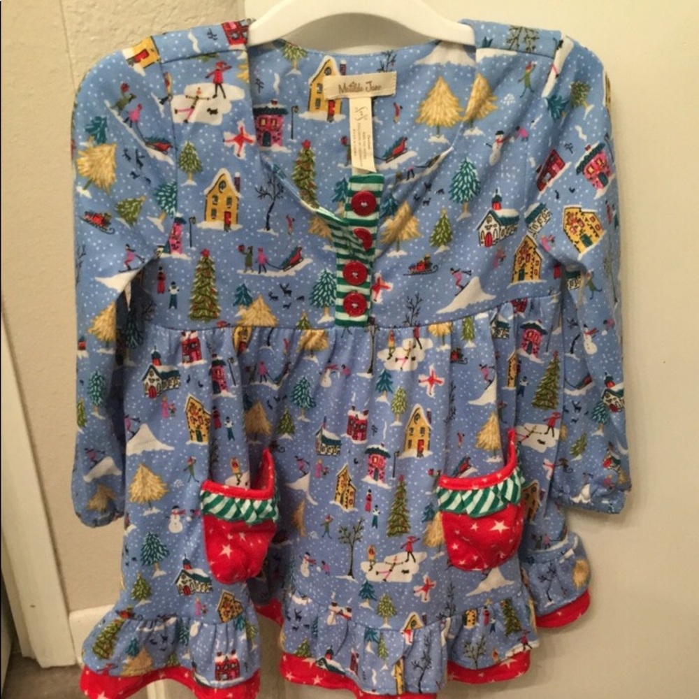 MJ Christmas Pajama Gown